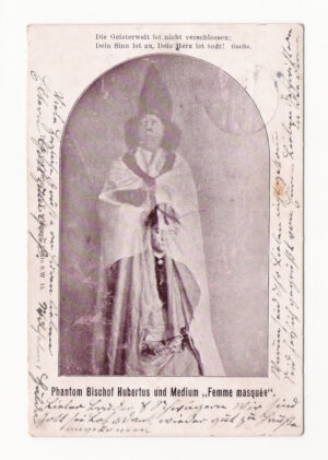 Phantom Bischof Hubertus und Medium "Femme masquée"