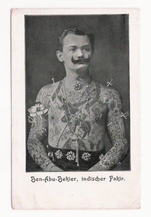 Ben-Abu-Bekier, indischer Fakir