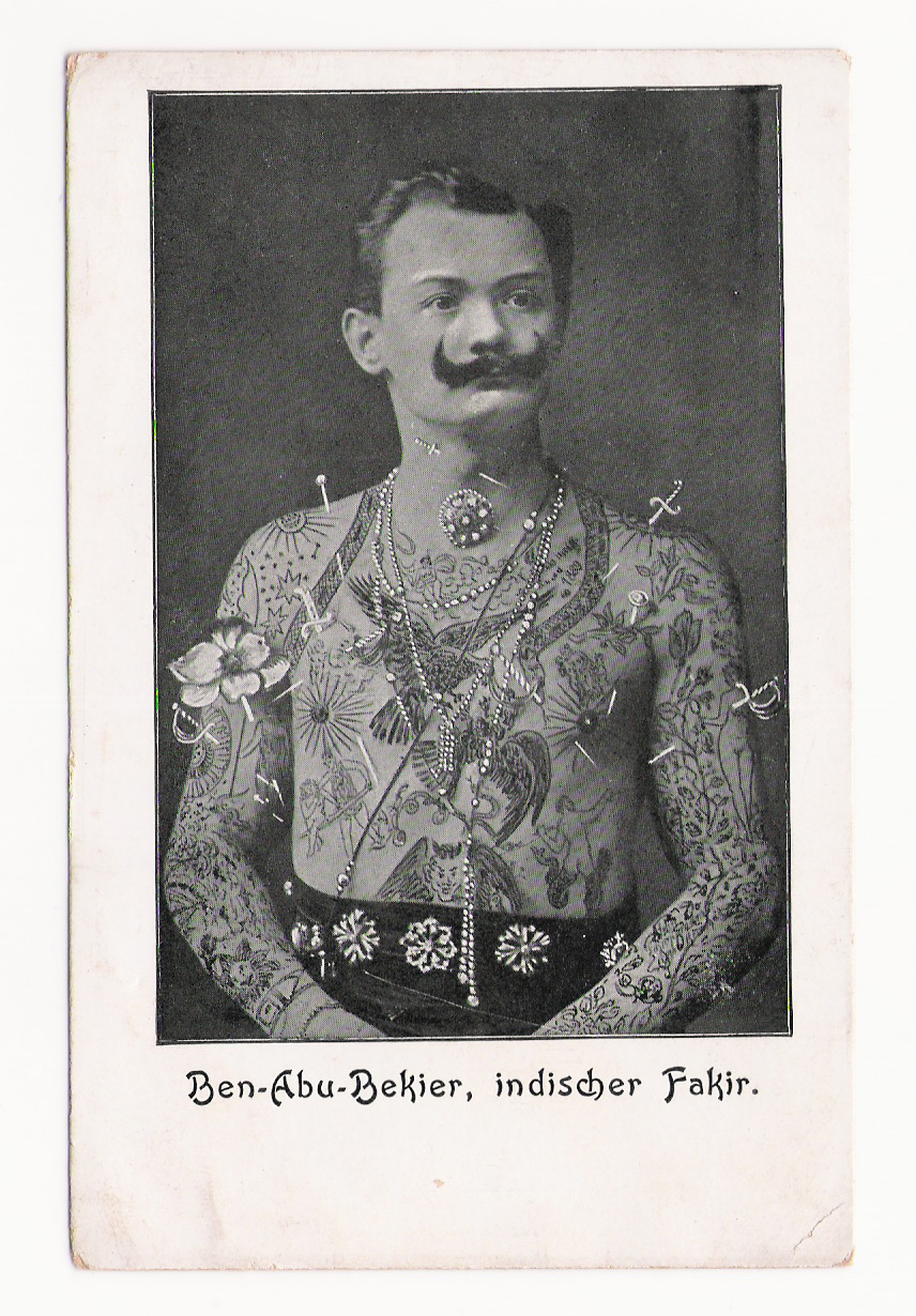 Ben-Abu-Bekier, indischer Fakir