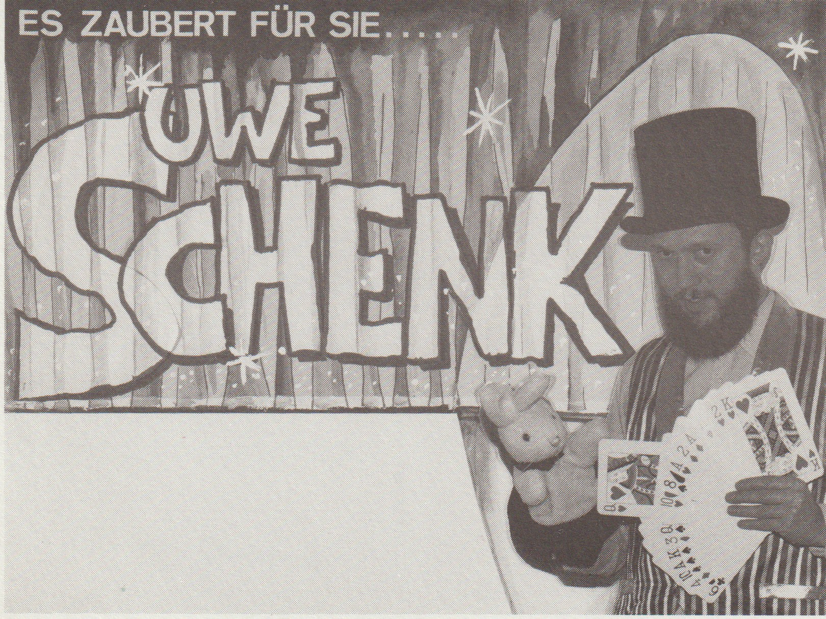 Es zaubert für Sie ..... Uwe Schenk