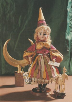 Französische Wahrsagepuppe, um 1895
