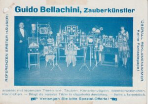 Guido Bellachini, Zauberkünstler