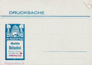 Alternative view of Guido Bellachini, Zauberkünstler