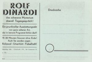 Alternative view of R. Dinardi