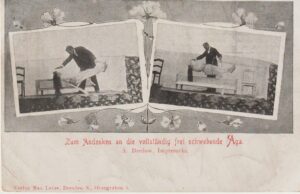 Zum Andenken an die vollständig frei schwebende Aga