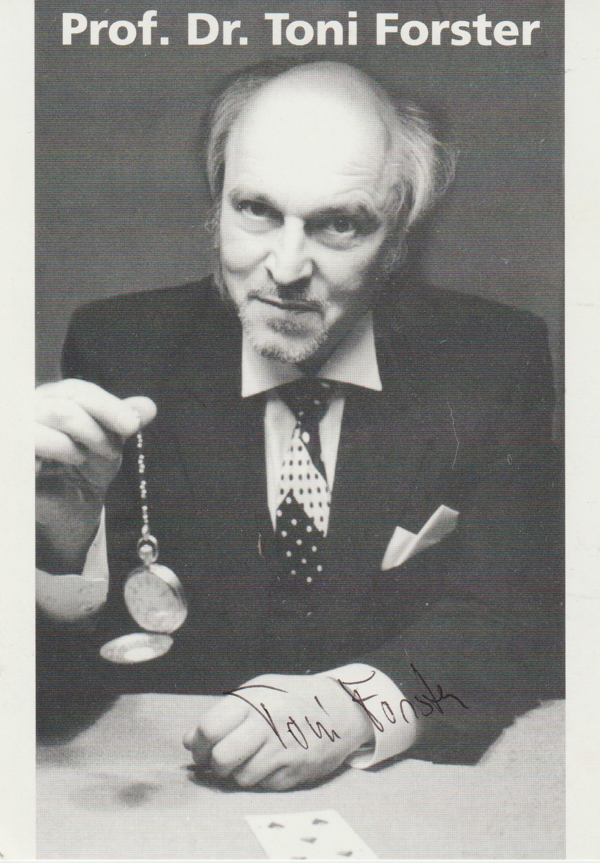 Prof. Dr. Toni Forster