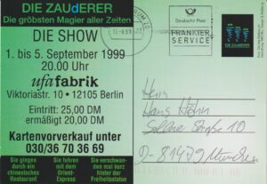 Alternative view of DIE ZAUdERER
