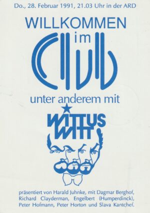 Willkommen im Club