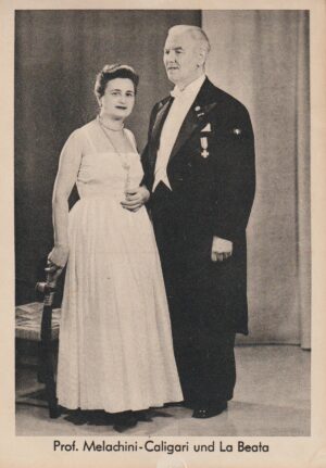 Prof. Melachini-Caligari und La Beata