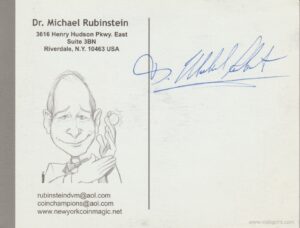 Alternative view of Dr. Michael Rubinstein
