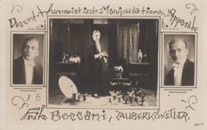 Fritz Boccani, Zauberkünstler
