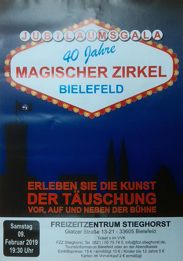 40 Jahre Magischer Zirkel Bielefeld