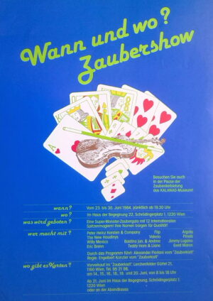 Wann und wo? Zaubershow