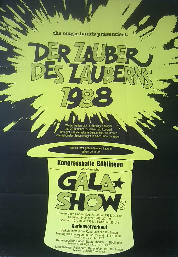 Der Zauber des Zauberns 1988