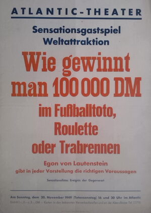 Wie gewinnt man 100000 DM