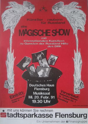Künstler zaubern für Russland eine Magische Show