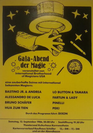 Gala-Abend der Magie