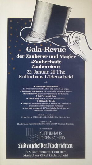 Gala-Revue der Zauberer und Magier