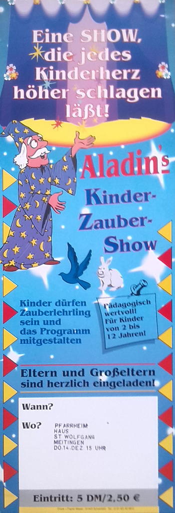 Aladin's Kinder-Zaubershow