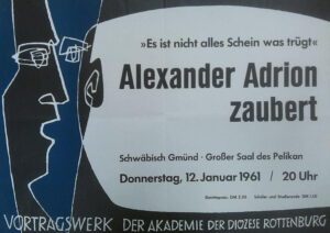 Alexander Adrion zaubert