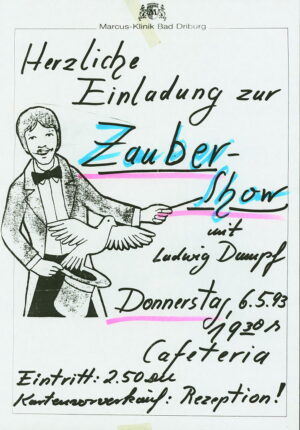 Herzliche Einladung zur Zaubershow