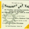 Sommerauftakt