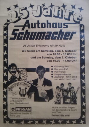 25 Jahre Autohaus Schumacher
