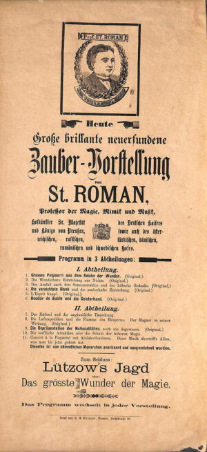 Zauber-Vorstellung von St. Roman