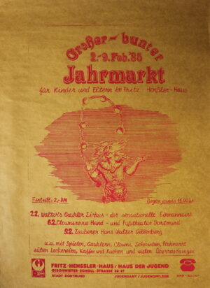 Großer bunter Jahrmarkt