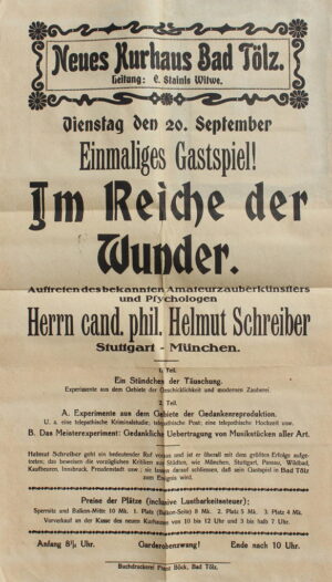 Im Reiche der Wunder.