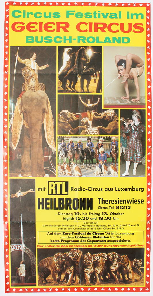 Circus Festival im Geier Circus Busch-Roland