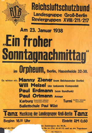 "Ein froher Sonntagnachmittag"