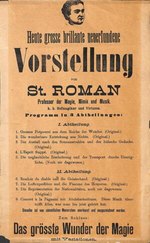 Heute grosse brillante neuerfundene Vorstellung