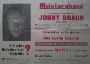 Jonny Braun - Der bekannte Experimental-Psychologe