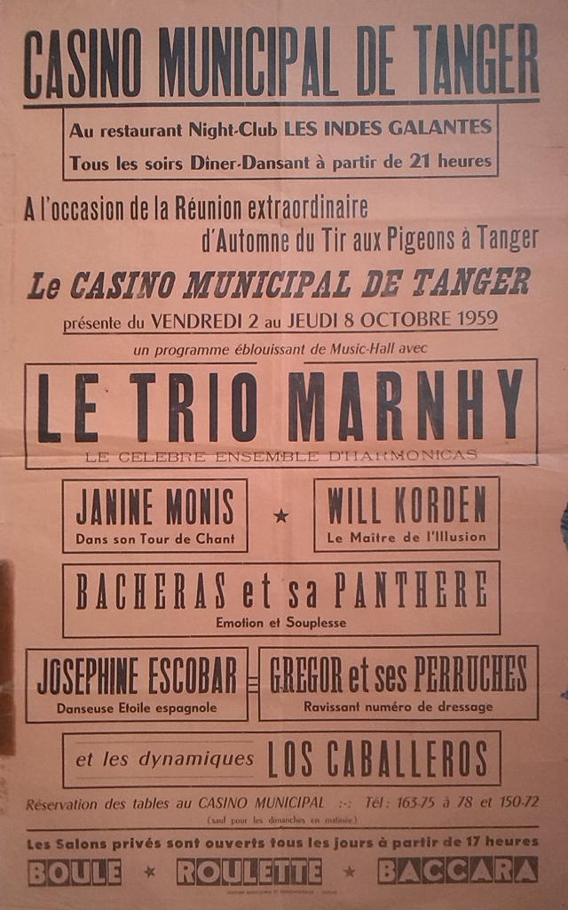 Le Casino Municipal de Tanger
