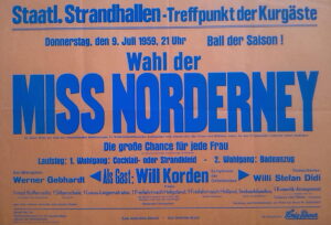 Wahl der Miss Norderney