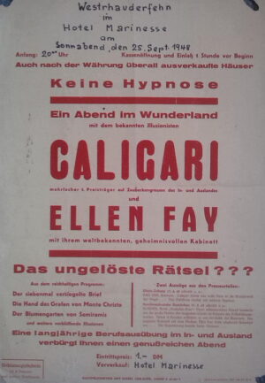 Caligari und Ellen Fay