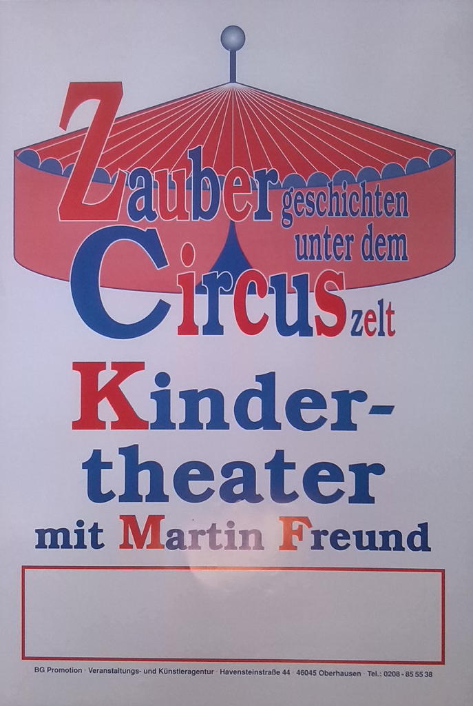 Zaubergeschichten unter dem Circuszelt