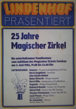 Lindenhof präsentiert 25 Jahre Magischer Zirkel