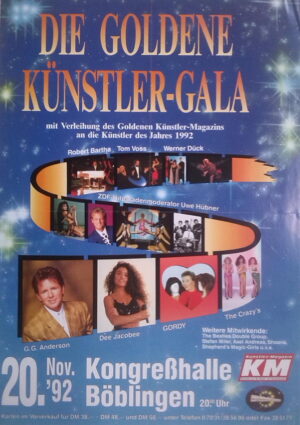 Die goldene Künstler-Gala
