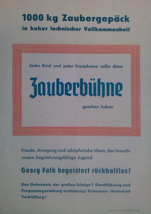 ... Zauberbühne ...