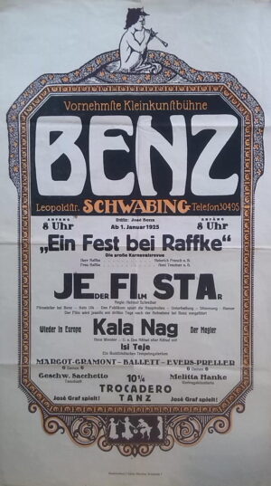 Vornehmste Kleinkunstbühne Benz