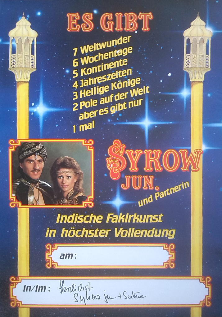 Sykow Jun. und Partnerin