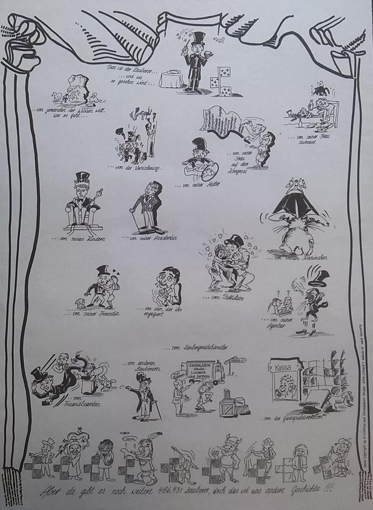 Das ist der Zauberer und wie er gesehen wird ...