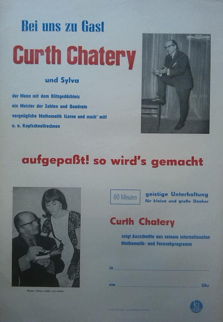 Bei uns zu Gast - Curth Chatery