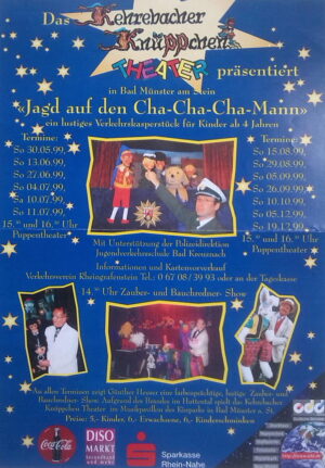 Das Kehrebacher Knüppchen Theater präsentiert "Jagd auf den Cha-Cha-Mann"