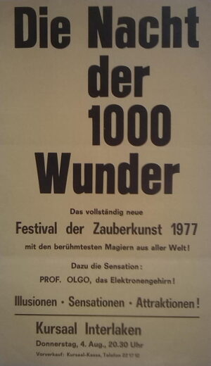 Die Nacht der 1000 Wunder