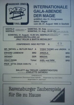 Internationale Gala-Abende der Magie