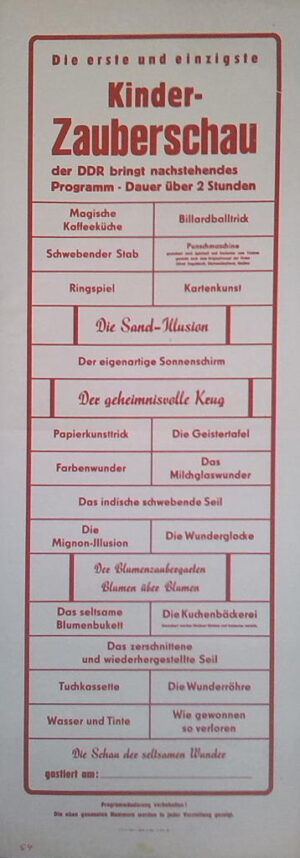 Kinder-Zauberschau