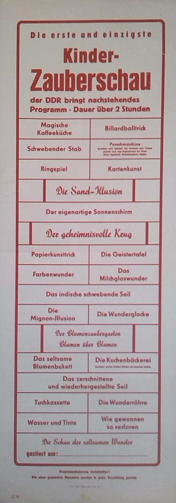 Kinder-Zauberschau
